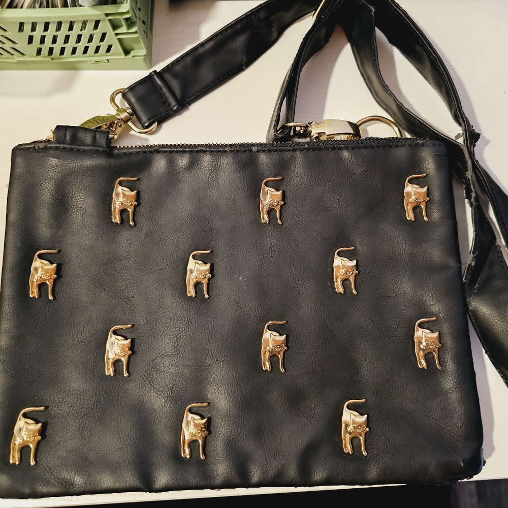 Extremely rare Koneko Drop Dead Black Cat Purse